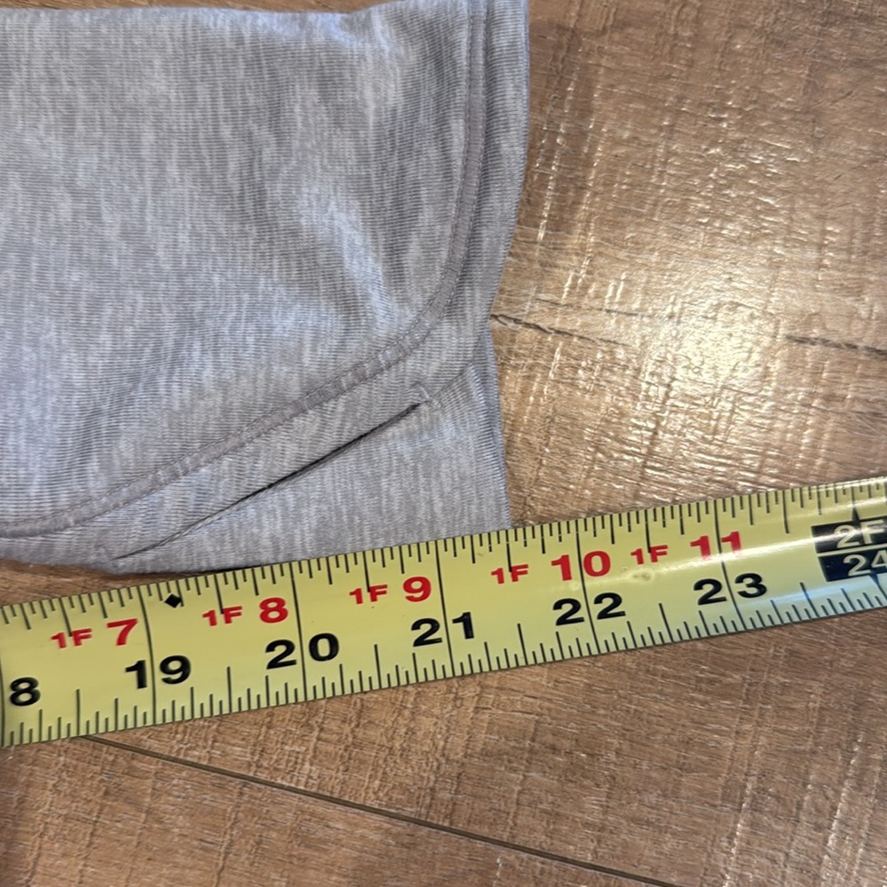 Athleta Cowl Neck Grey Hoodie Size Medium - Picture 8 of 9